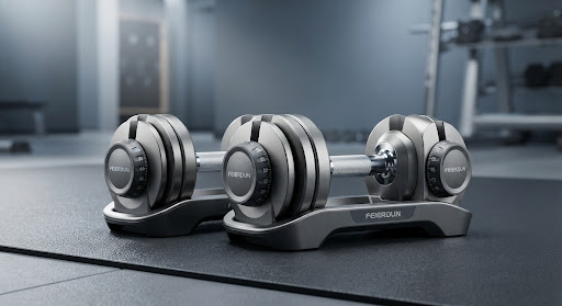 FEIERDUN adjustable dumbbell set